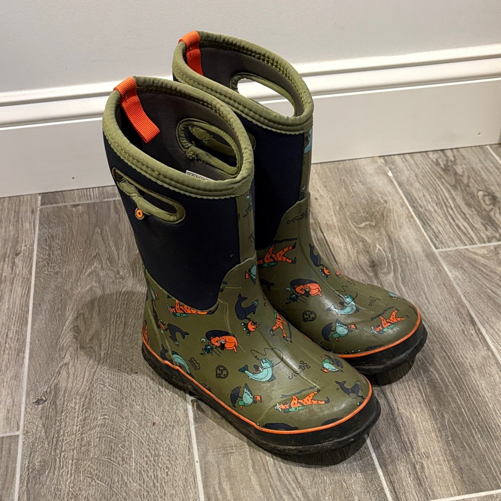 Bogs Green winter youth Kids boots 4